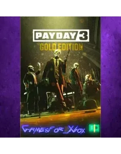PAYDAY 3 Gold Edition XBOX