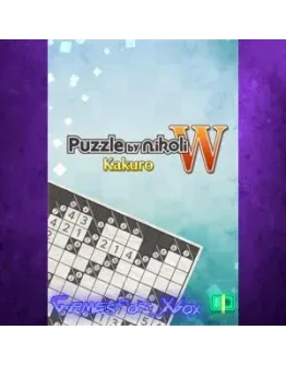 Puzzle by Nikoli W Kakuro XBOX