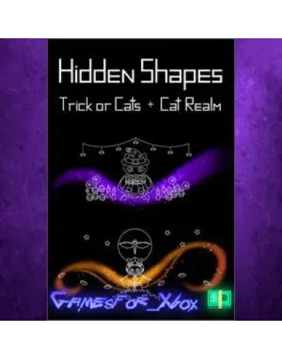 Hidden Shapes Cat Realm + Trick or Cats XBOX