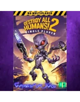 Destroy All Humans! 2 - Reprobed Single Player X XBOX