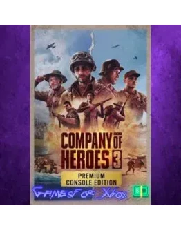 Company of Heroes 3 Premium Edition XBOX Company of Heroes 3 Premium Edition XBOX