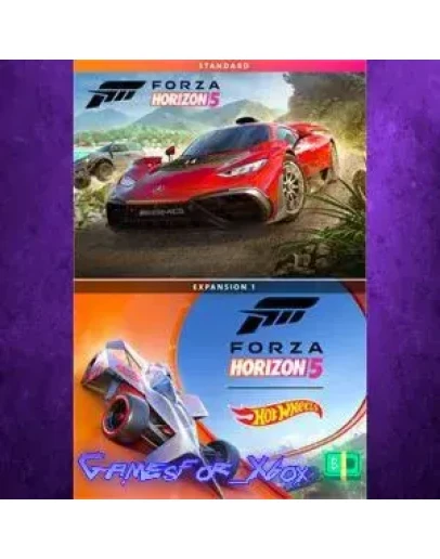 Forza Horizon 5 PLUS Hot Wheels Bundle XBOX Forza Horizon 5 PLUS Hot Wheels Bundle XBOX