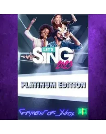 Let's Sing 2023 Platinum Edition XBOX