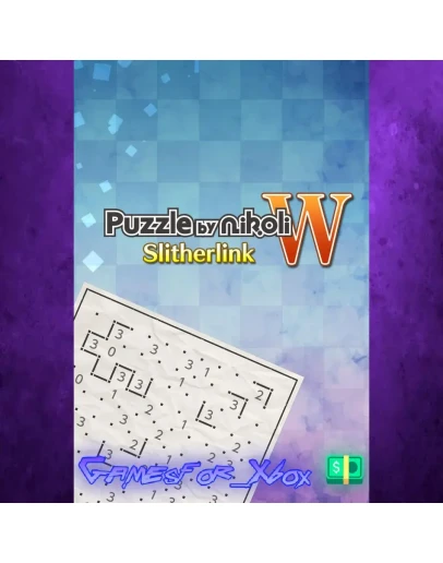Puzzle by Nikoli W Slitherlink XBOX Puzzle by Nikoli W Slitherlink XBOX