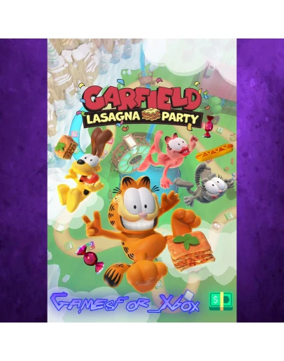 Garfield Lasagna Party XBOX Garfield Lasagna Party XBOX