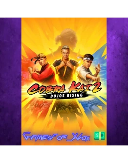 Cobra Kai 2 Dojos Rising XBOX Cobra Kai 2 Dojos Rising XBOX