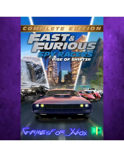 Fast & Furious Spy Racers Rise of SH1FT3R - Comp XBOX Fast & Furious Spy Racers Rise of SH1FT3R - Comp XBOX