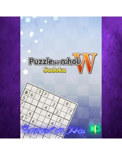 Puzzle by Nikoli W Sudoku XBOX