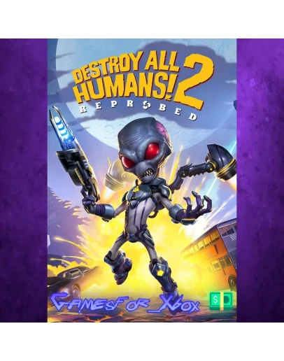 Destroy All Humans! 2 - Reprobed XBOX Destroy All Humans! 2 - Reprobed XBOX