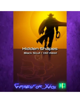 Hidden Shapes Black Skull + Old West XBOX