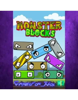 Monster Blocks Get 9 Puzzle XBOX