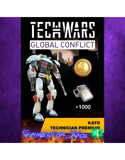 Techwars Global Conflict - KATO Technician Premi XBOX