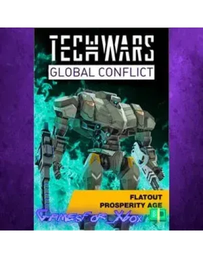 Techwars Global Conflict - Flatout Prosperity Ag XBOX Techwars Global Conflict - Flatout Prosperity Ag XBOX