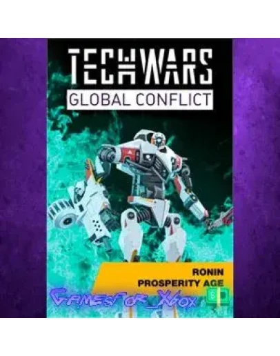 Techwars Global Conflict - Ronin Prosperity Age XBOX Techwars Global Conflict - Ronin Prosperity Age XBOX