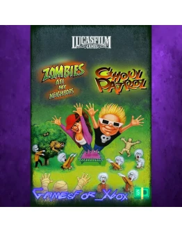 Zombies Ate My Neighbors and Ghoul Patrol XBOX Zombies Ate My Neighbors and Ghoul Patrol XBOX