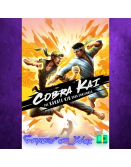 Cobra Kai The Karate Kid Saga Continues XBOX Cobra Kai The Karate Kid Saga Continues XBOX