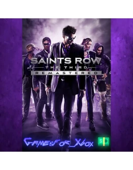 Saints Row The Third Remastered XBOX Saints Row The Third Remastered XBOX