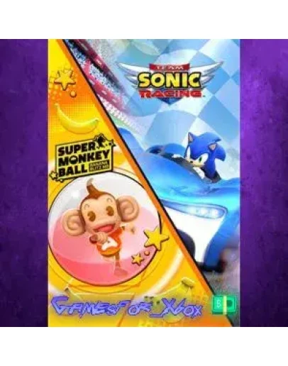 Team Sonic Racing & Super Monkey Ball Banana Bli XBOX Team Sonic Racing & Super Monkey Ball Banana Bli XBOX