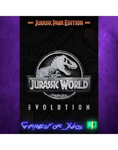 Jurassic World Evolution Jurassic Park Edition XBOX Jurassic World Evolution Jurassic Park Edition XBOX