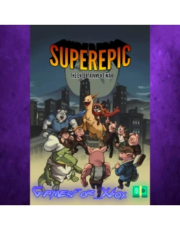 SuperEpic The Entertainment War XBOX SuperEpic The Entertainment War XBOX