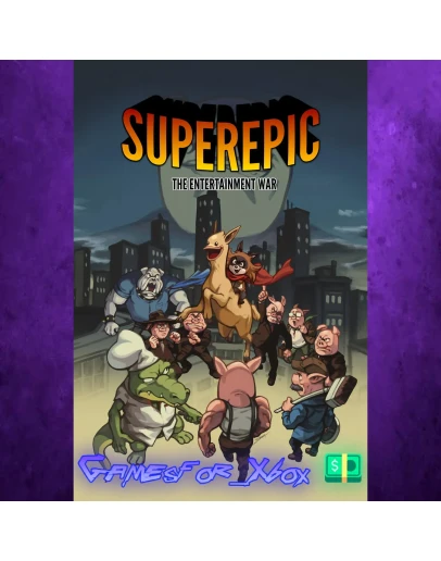 SuperEpic The Entertainment War XBOX SuperEpic The Entertainment War XBOX