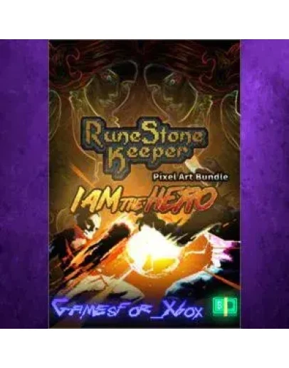 RuneStone Keeper and I am the hero PixelArt Bund XBOX RuneStone Keeper and I am the hero PixelArt Bund XBOX