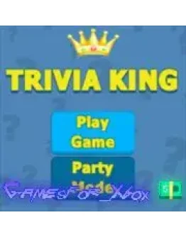 Trivia King XBOX