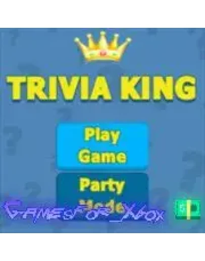 Trivia King XBOX