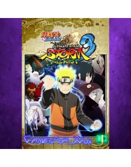 NARUTO SHIPPUDEN Ultimate Ninja STORM 3 Full Bur XBOX