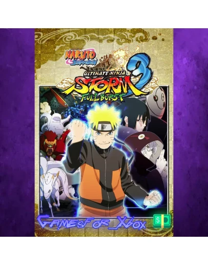 NARUTO SHIPPUDEN Ultimate Ninja STORM 3 Full Bur XBOX