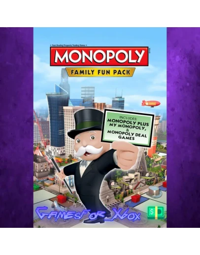 MONOPOLY FAMILY FUN PACK XBOX
