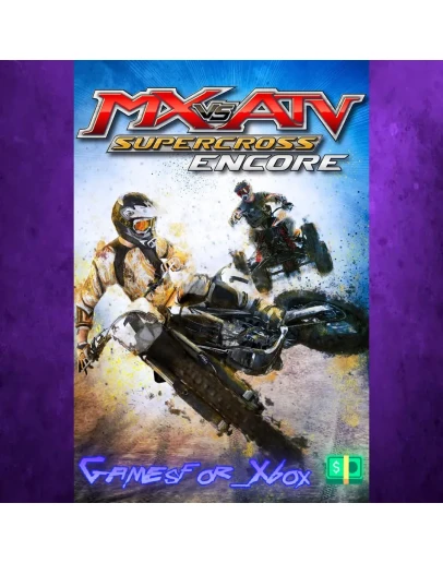 MX vs. ATV Supercross Encore XBOX MX vs. ATV Supercross Encore XBOX