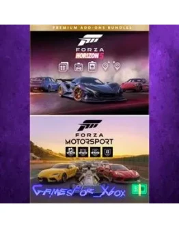 Forza Motorsport and Forza Horizon 5 Premium Add XBOX Forza Motorsport and Forza Horizon 5 Premium Add XBOX