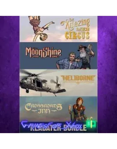 Klabater Bundle The Amazing American Circus, Moo XBOX Klabater Bundle The Amazing American Circus, Moo XBOX