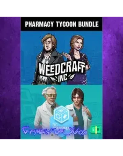 Weedcraft Inc & Big Pharm Pharmacy Tycoon Bundle XBOX Weedcraft Inc & Big Pharm Pharmacy Tycoon Bundle XBOX