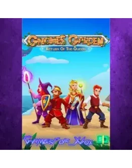 Gnomes Garden 8 Return of the Queen XBOX