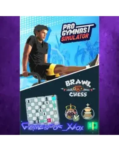 Pro Gymnast Simulator + Brawl Chess XBOX Pro Gymnast Simulator + Brawl Chess XBOX