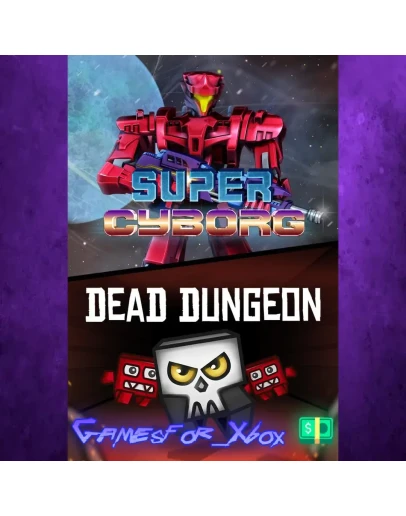 Hard Platformers Pack Super Cyborg and Dead Dung XBOX