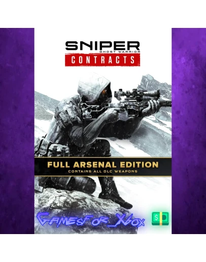 Sniper Ghost Warrior Contracts Full Arsenal Edit XBOX Sniper Ghost Warrior Contracts Full Arsenal Edit XBOX