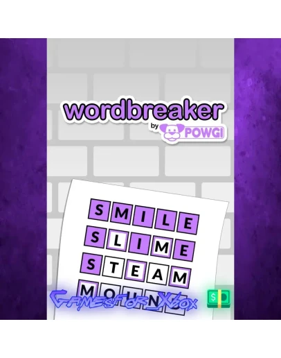 Wordbreaker by POWGI XBOX Wordbreaker by POWGI XBOX