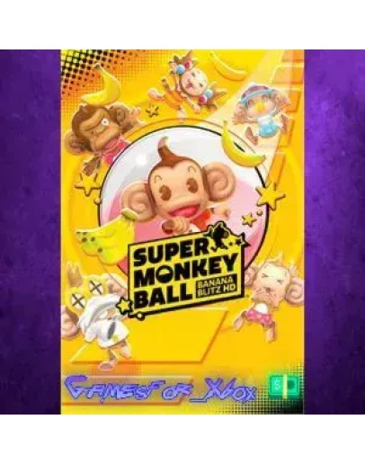 Super Monkey Ball Banana Blitz HD XBOX Super Monkey Ball Banana Blitz HD XBOX