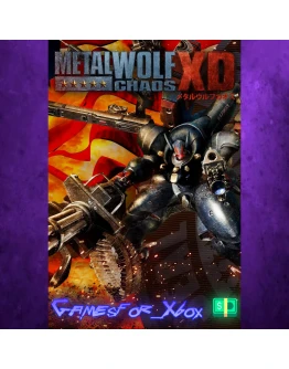Metal Wolf Chaos XD XBOX Metal Wolf Chaos XD XBOX