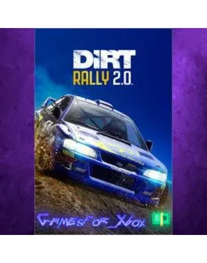 DiRT Rally 2.0 XBOX DiRT Rally 2.0 XBOX