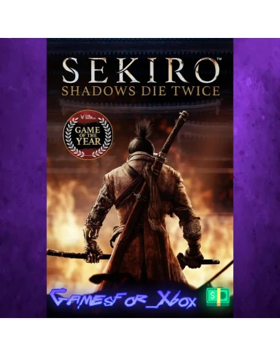 Sekiro Shadows Die Twice - GOTY Edition XBOX Sekiro Shadows Die Twice - GOTY Edition XBOX