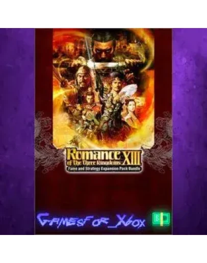 ROMANCE OF THE THREE KINGDOMS XIII Fame and Stra XBOX ROMANCE OF THE THREE KINGDOMS XIII Fame and Stra XBOX