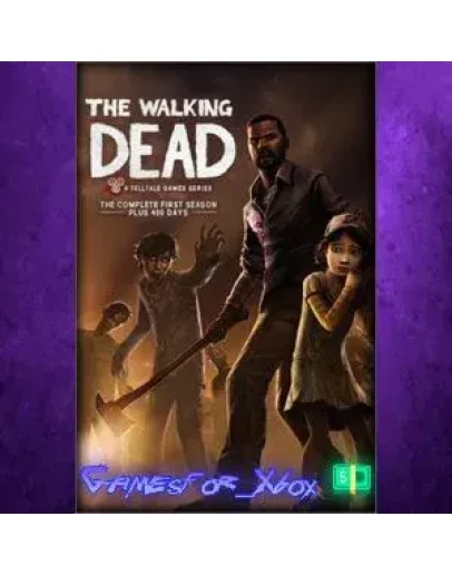 The Walking Dead The Complete First Season XBOX The Walking Dead The Complete First Season XBOX