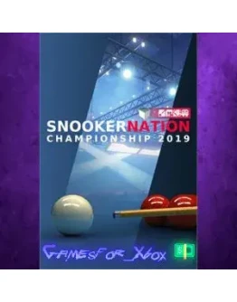 Snooker Nation Championship XBOX Snooker Nation Championship XBOX