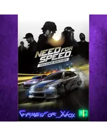 Need for Speed Deluxe Edition XBOX Need for Speed Deluxe Edition XBOX