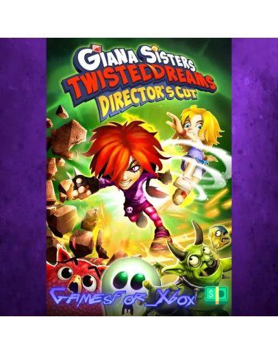 Giana Sisters Twisted Dreams - Director's Cut XBOX Giana Sisters Twisted Dreams - Director's Cut XBOX