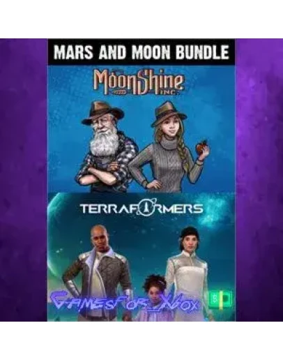 Terraformers & Moonshine Inc - Mars and Moon Bun XBOX Terraformers & Moonshine Inc - Mars and Moon Bun XBOX
